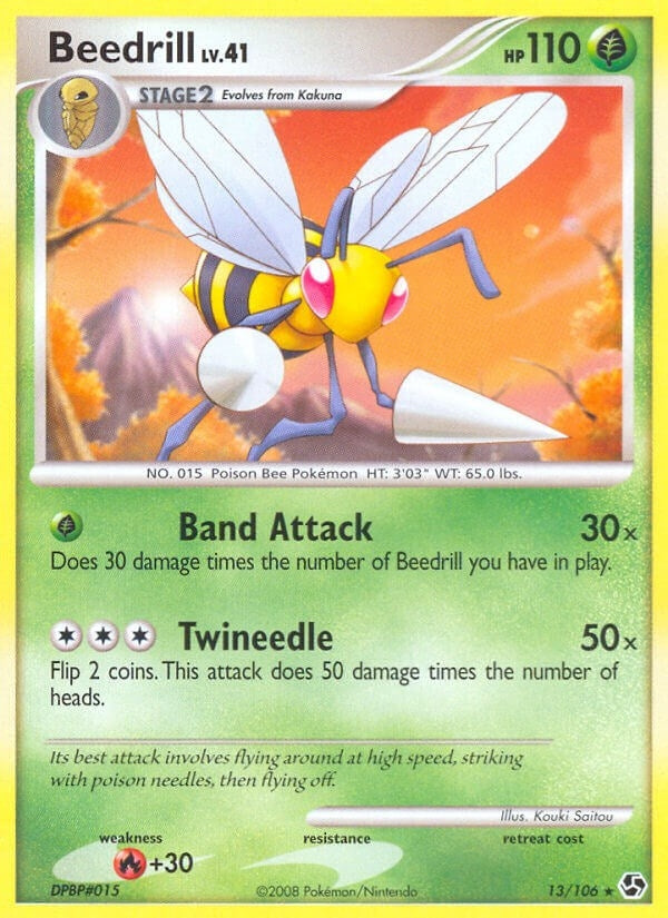 Image for Beedrill (13/106) - Pokemon