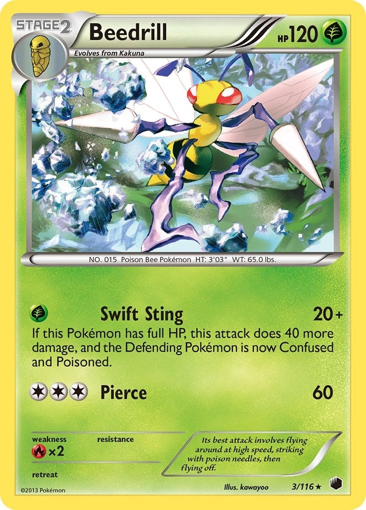 Image for Beedrill (3/116) - Pokemon
