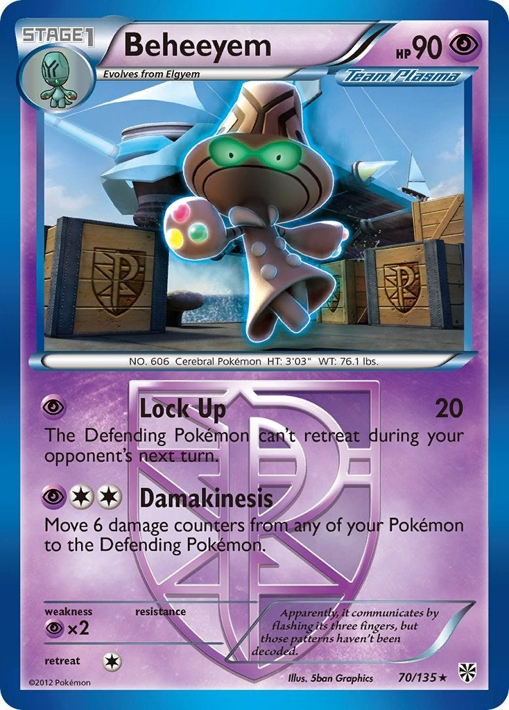 Image for Beheeyem (Team Plasma) (70/135) - Pokemon