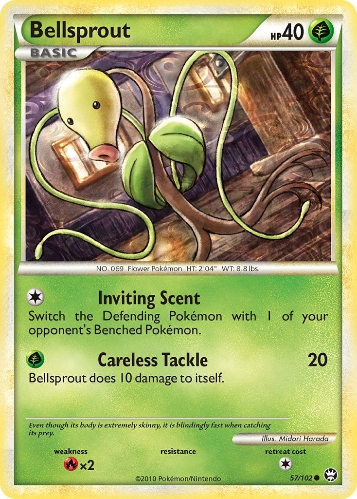 Image for Bellsprout (57/102) - Pokemon