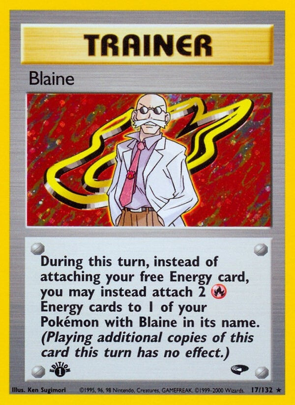 Image for Blaine (17) (017/132) - Pokemon
