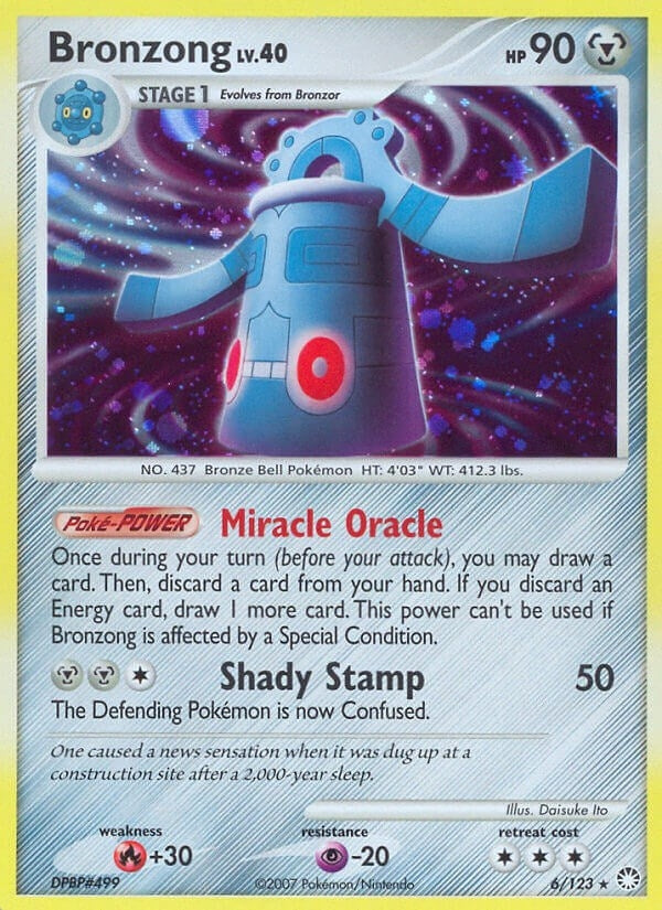 Image for Bronzong (6/123) - Pokemon