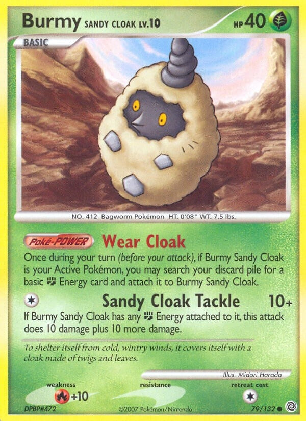 Image for Burmy Sandy Cloak (79/132) - Pokemon