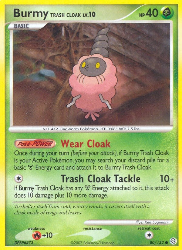 Image for Burmy Trash Cloak (80/132) - Pokemon