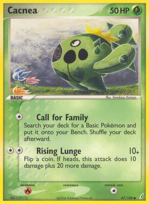 Image for Cacnea (47/100) - Pokemon