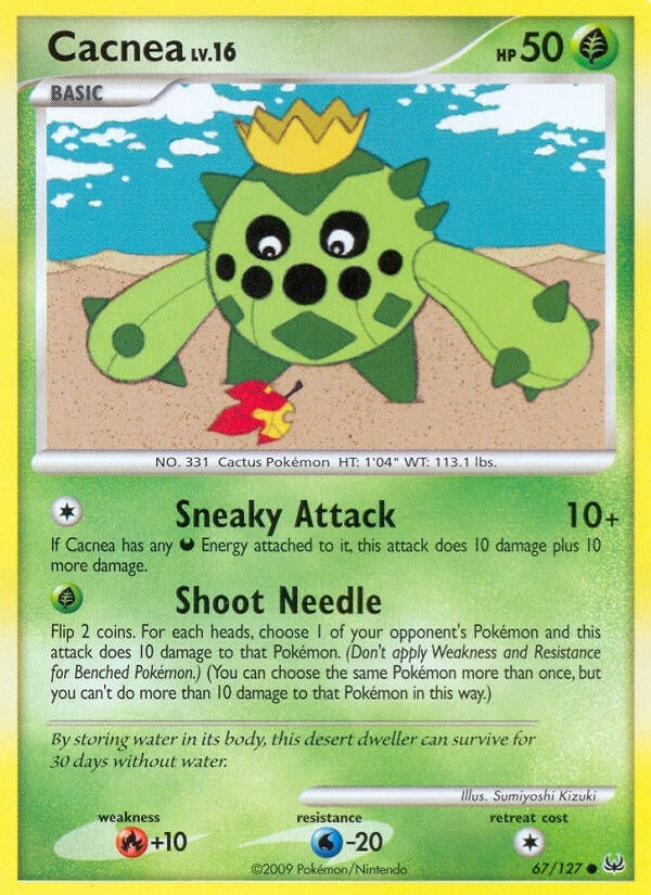 Image for Cacnea (67/127) - Pokemon