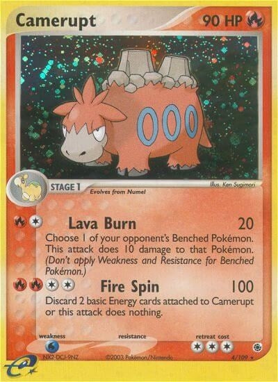 Image for Camerupt (4/109) - Pokemon
