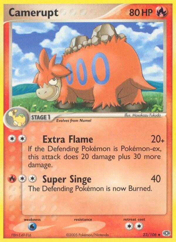 Image for Camerupt (23/106) - Pokemon