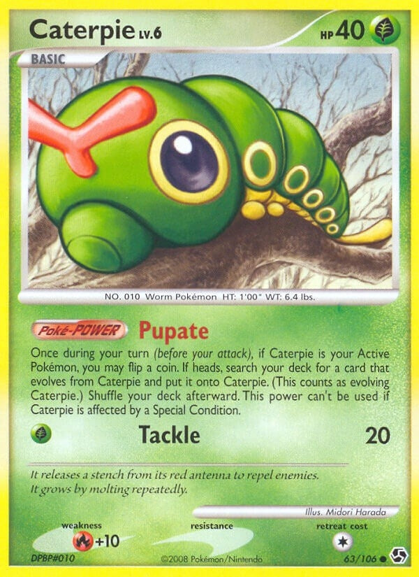 Image for Caterpie (63/106) - Pokemon
