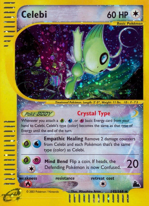 Image for Celebi (145/144) - Pokemon