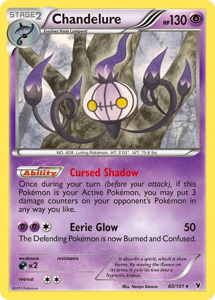 Image for Chandelure (60/101) - Pokemon