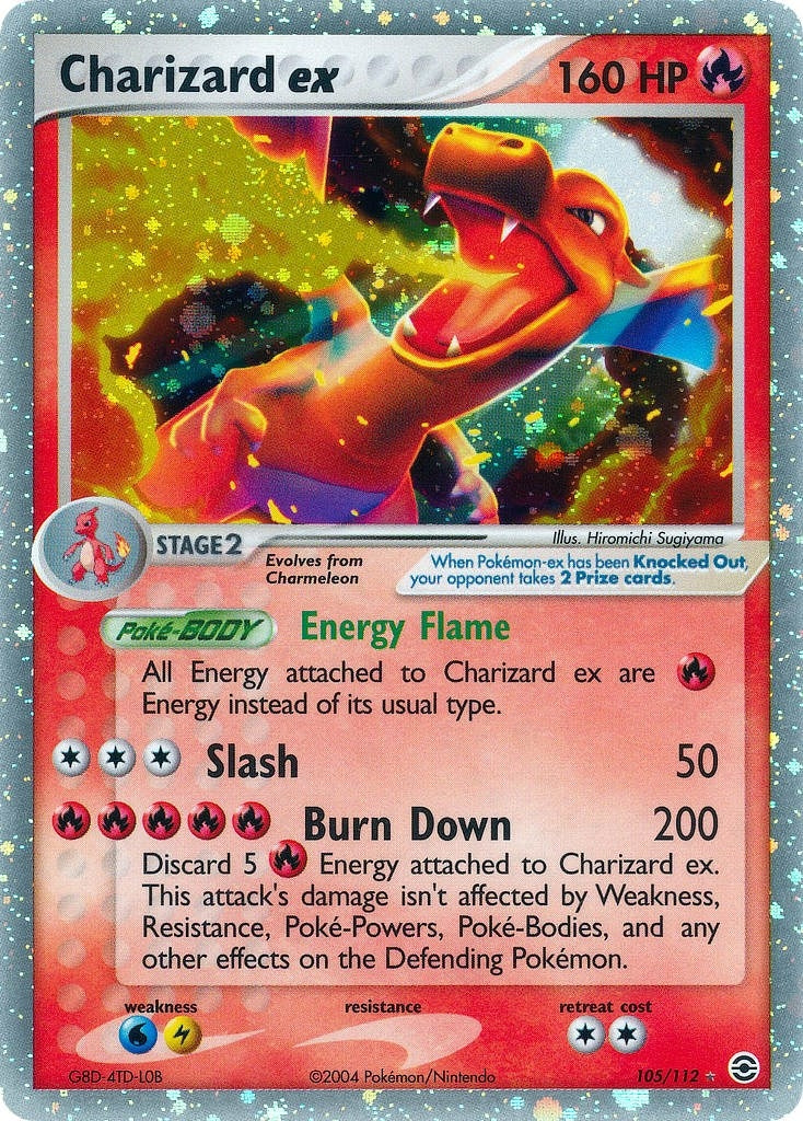 Image for Charizard ex (105/112) - Pokemon