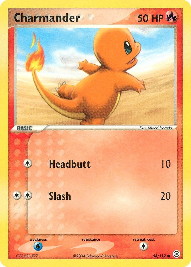 Image for Charmander (58/112) - Pokemon