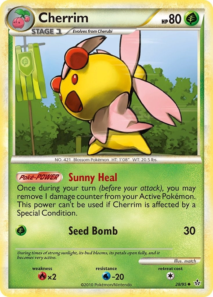 Image for Cherrim (28/95) - Pokemon
