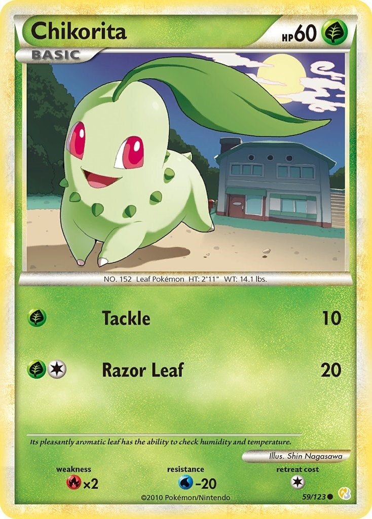 Image for Chikorita (59/123) - Pokemon