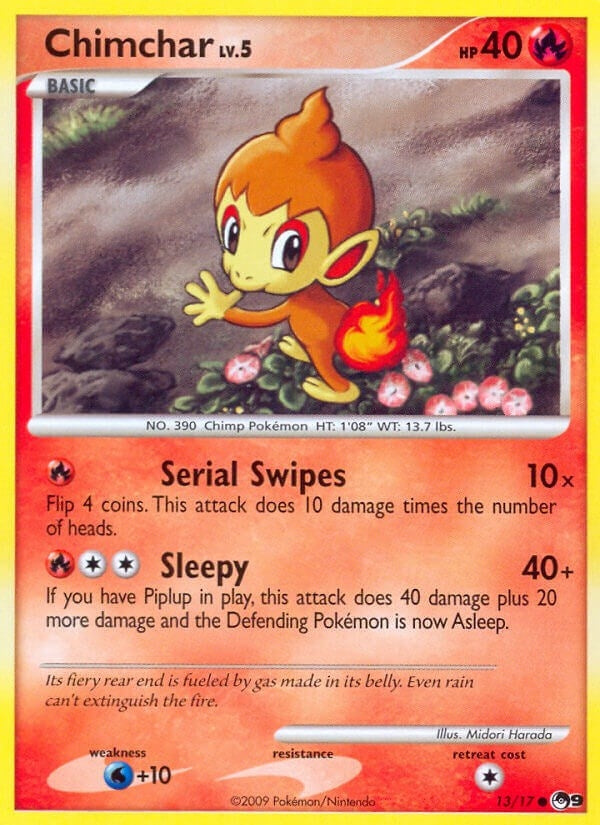 Image for Chimchar (013/017) - Pokemon