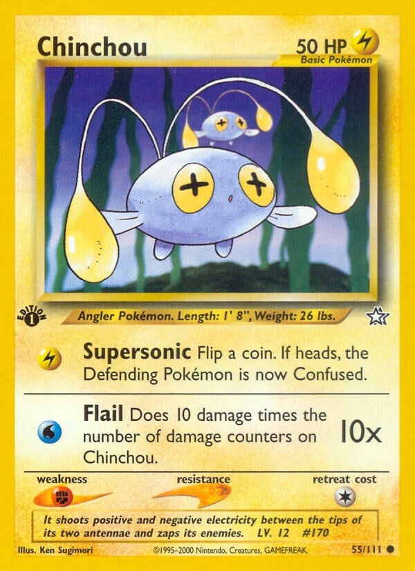 Image for Chinchou (055/111) - Pokemon