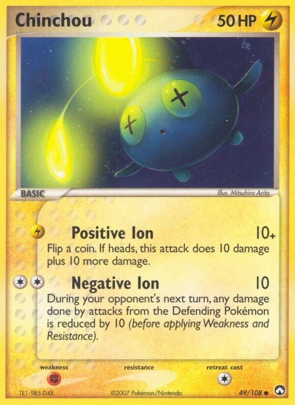 Image for Chinchou (49/108) - Pokemon