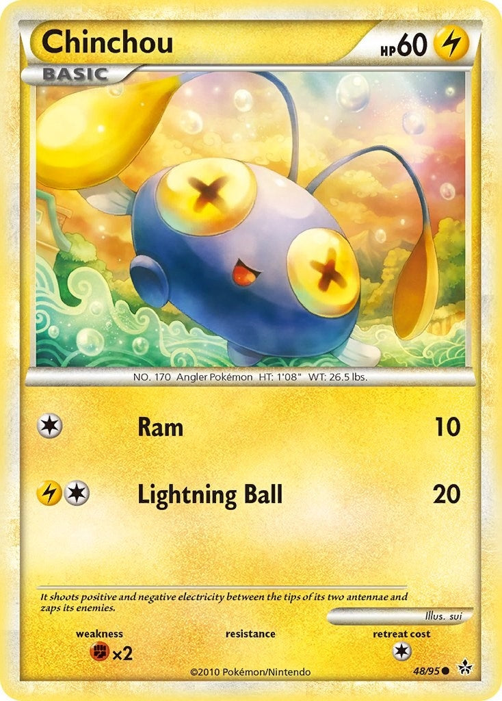 Image for Chinchou (48/95) - Pokemon