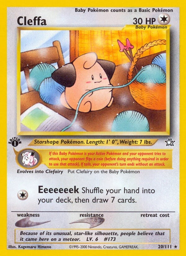 Image for Cleffa (020/111) - Pokemon