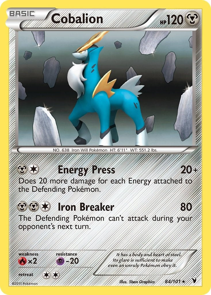 Image for Cobalion (84/101) - Pokemon