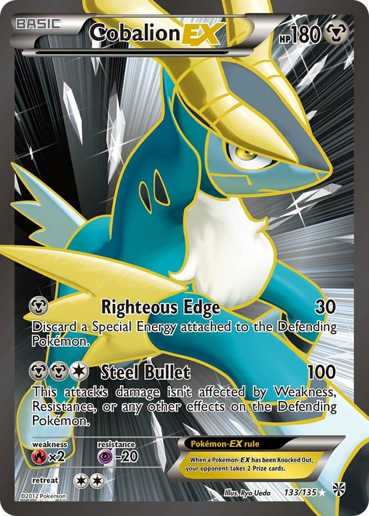 Image for Cobalion EX (133 Full Art) (133/135) - Pokemon