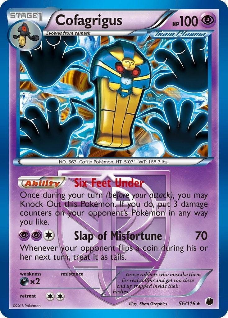 Image for Cofagrigus (Team Plasma) (56) (56/116) - Pokemon