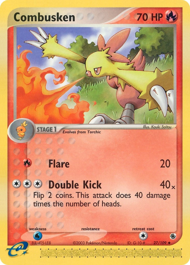 Image for Combusken (27/109) - Pokemon