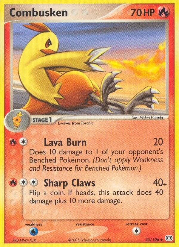 Image for Combusken (25/106) - Pokemon