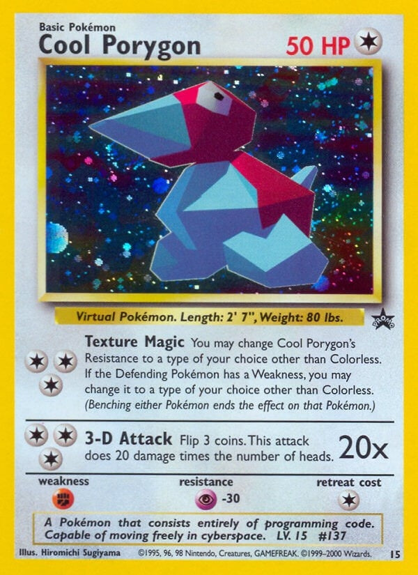 Image for Cool Porygon (15/53) - Pokemon