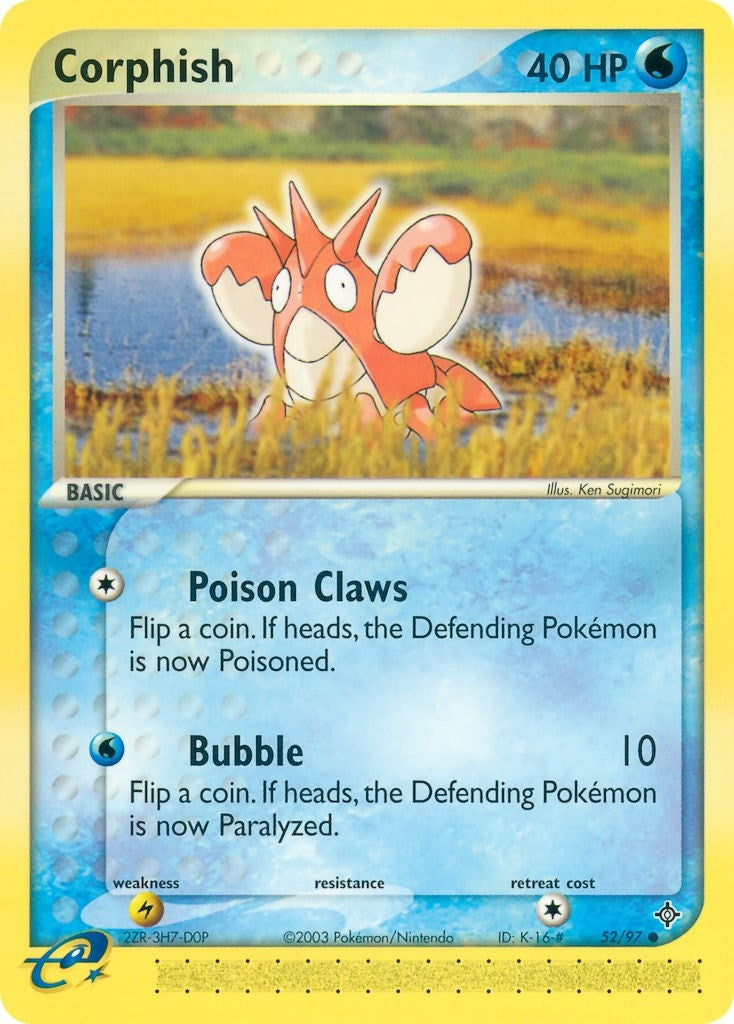 Image for Corphish (52/97) - Pokemon