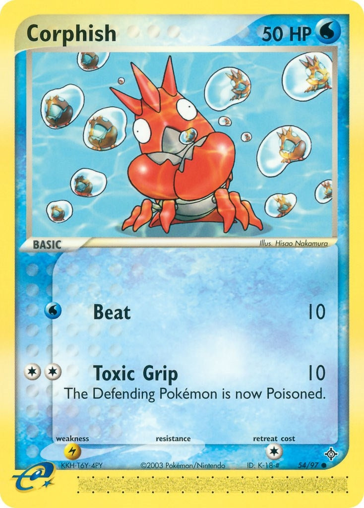 Image for Corphish (54/97) - Pokemon
