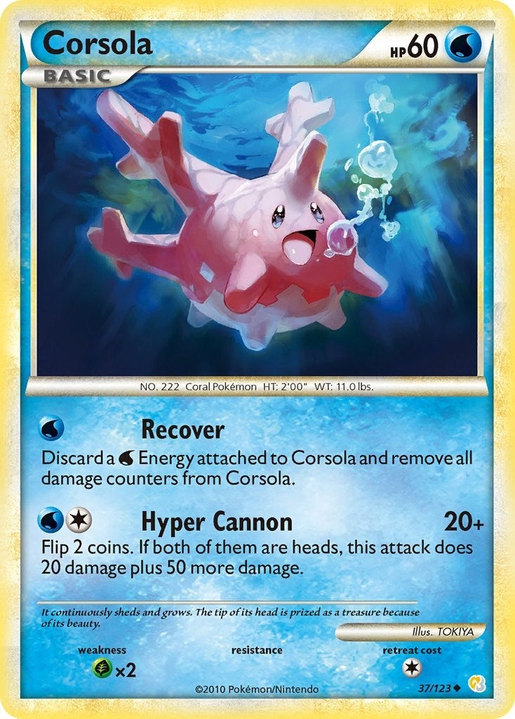 Image for Corsola (37/123) - Pokemon