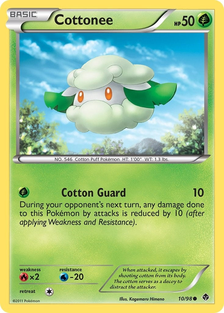 Image for Cottonee (10) (10/98) - Pokemon