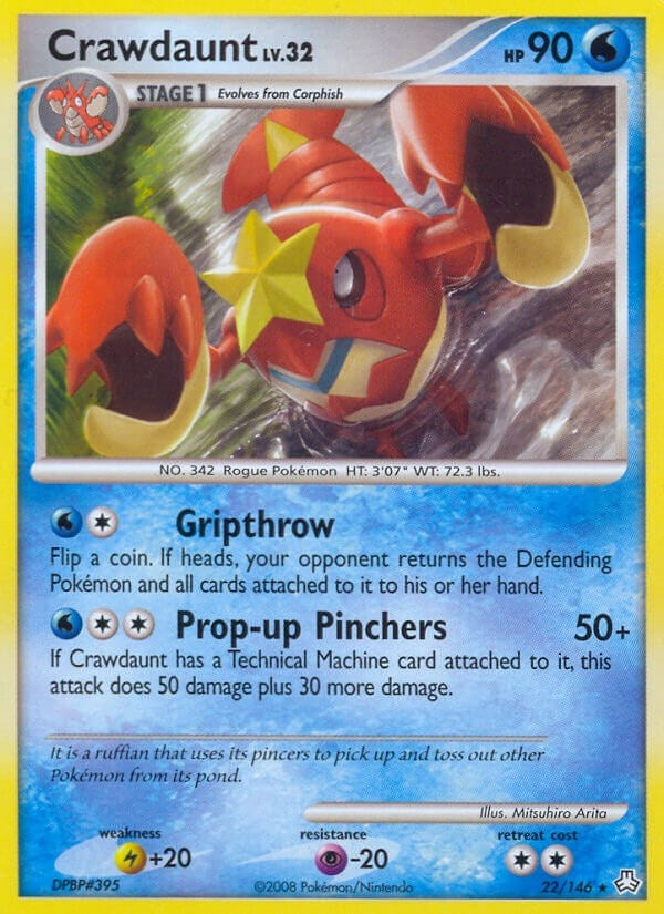 Image for Crawdaunt (22/146) - Pokemon