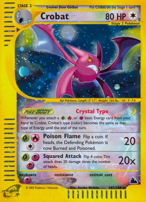 Image for Crobat (147) (147/144) - Pokemon