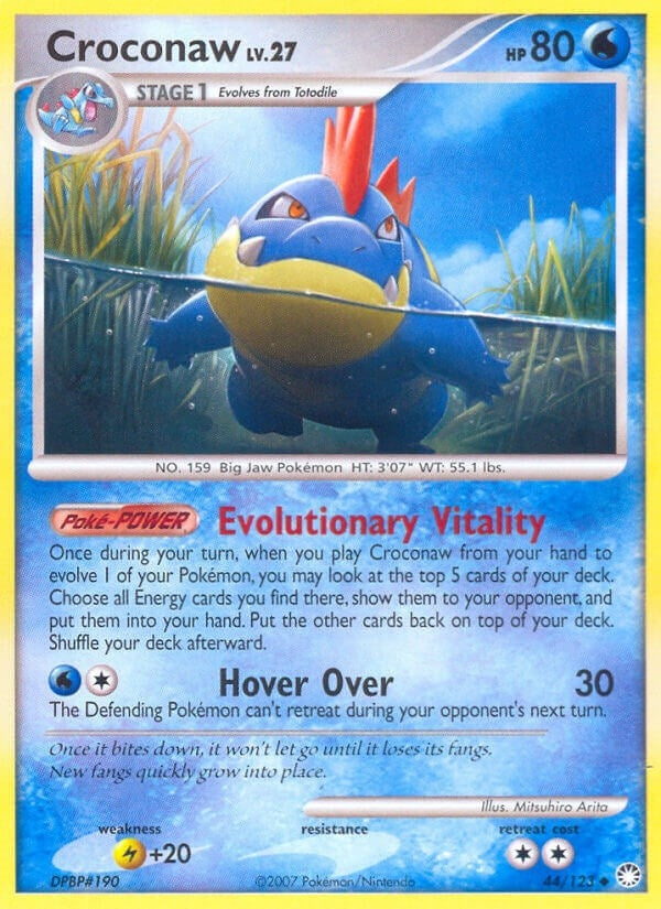 Image for Croconaw (44/123) - Pokemon