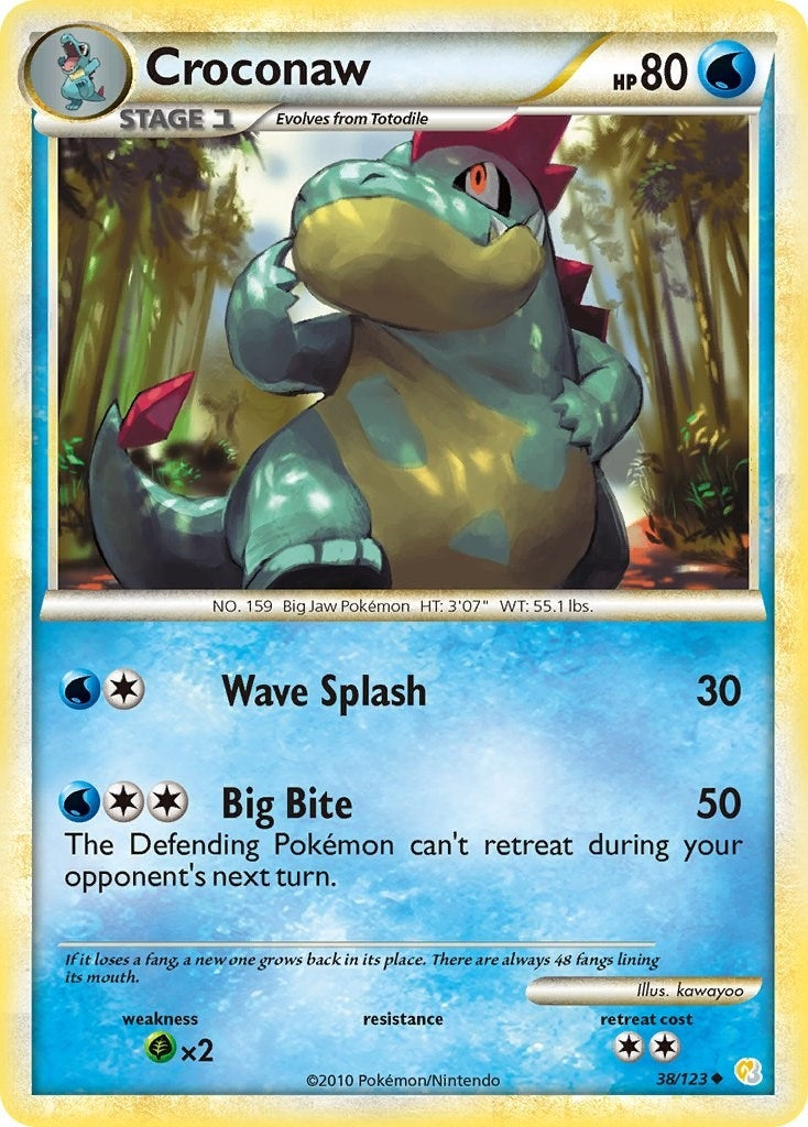 Image for Croconaw (38/123) - Pokemon