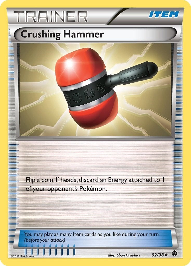Image for Crushing Hammer (92/98) - Pokemon