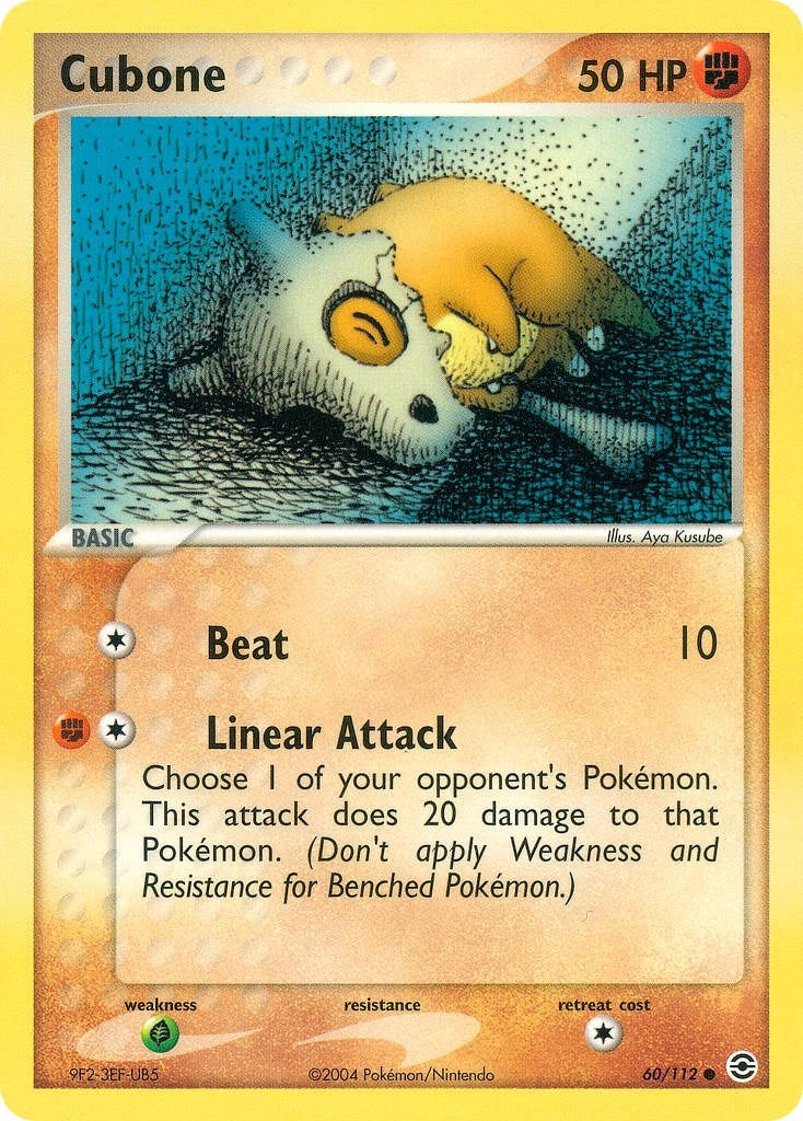 Image for Cubone (60/112) - Pokemon