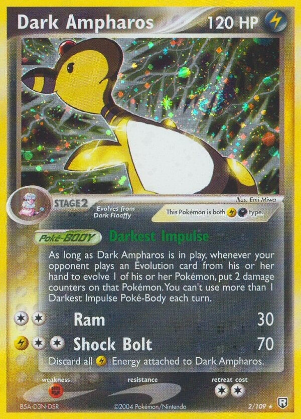 Image for Dark Ampharos (2/109) - Pokemon