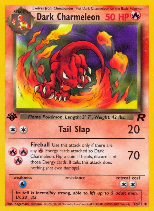 Image for Dark Charmeleon (32/82) - Pokemon