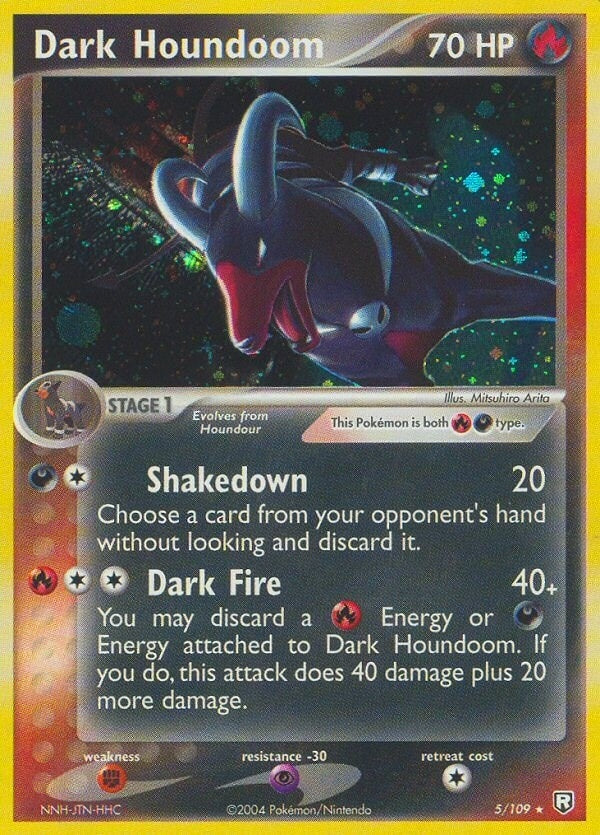 Image for Dark Houndoom (5/109) - Pokemon