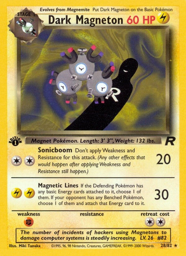 Image for Dark Magneton (28) (28/82) - Pokemon
