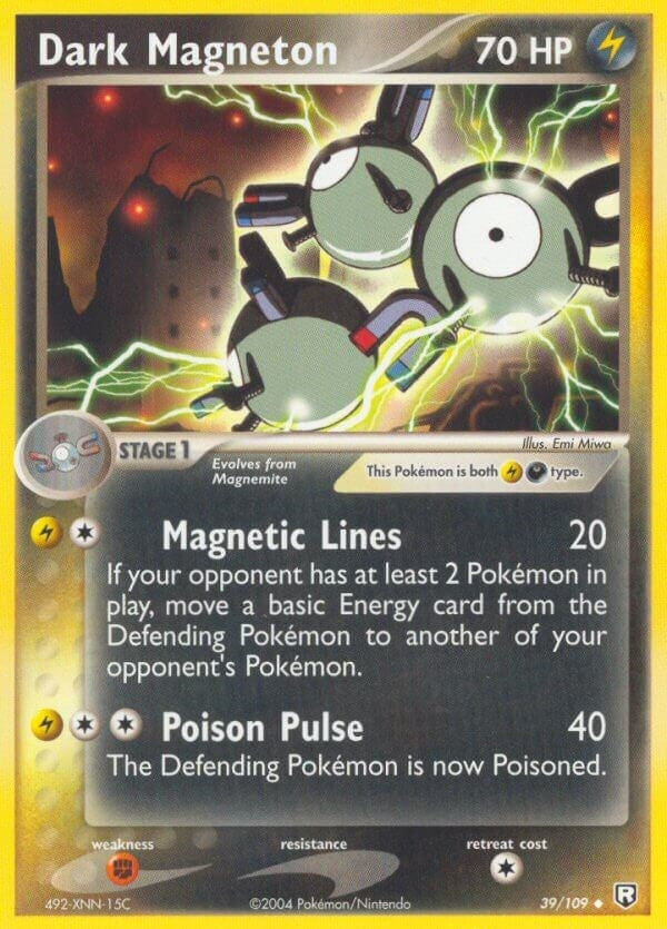 Image for Dark Magneton (39/109) - Pokemon