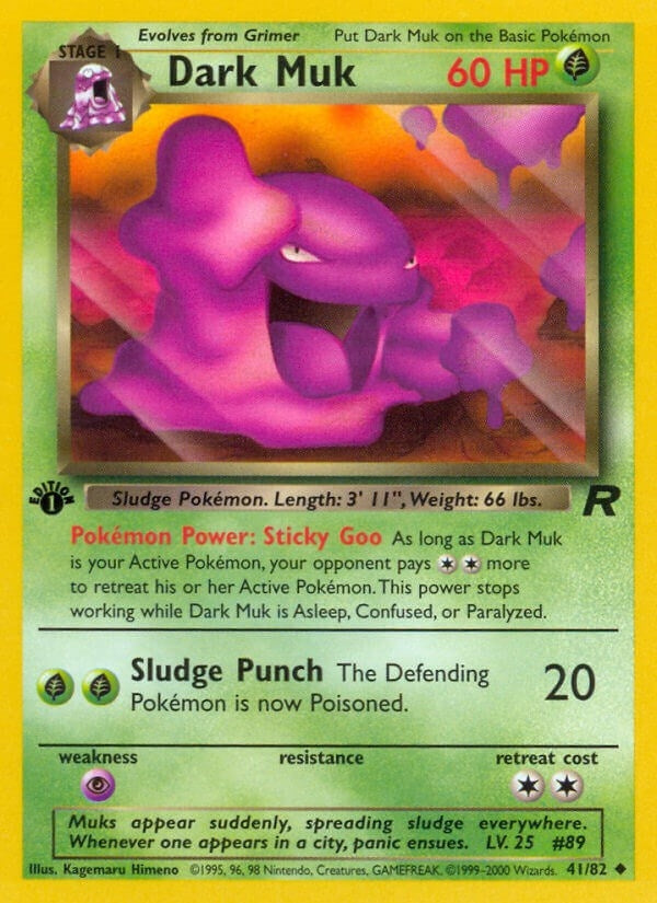 Image for Dark Muk (41/82) - Pokemon
