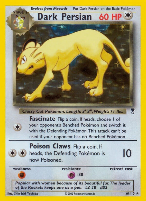 Image for Dark Persian (006/110) - Pokemon