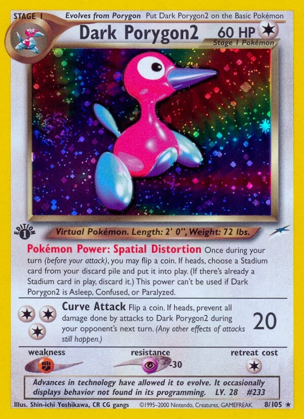 Image for Dark Porygon2 (008/105) - Pokemon