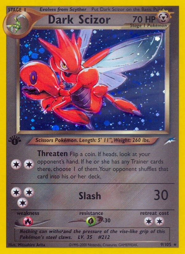 Image for Dark Scizor (009/105) - Pokemon