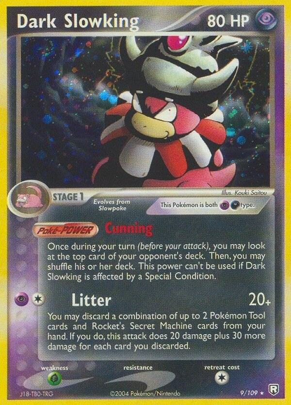 Image for Dark Slowking (9/109) - Pokemon